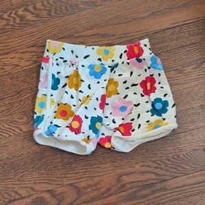 Hanna Andersson Floral Kids Shorts - Red, Blue, Yellow, Pink